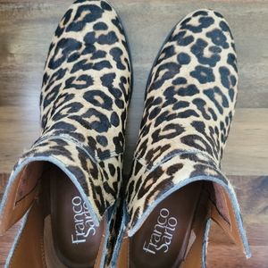 Franco Sarto Leopard Boots